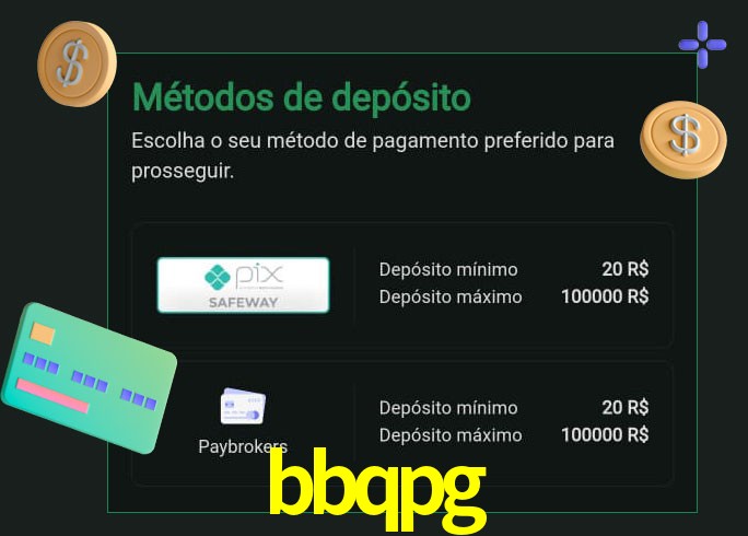 O cassino bbqpg oferece uma grande variedade de métodos de pagamento